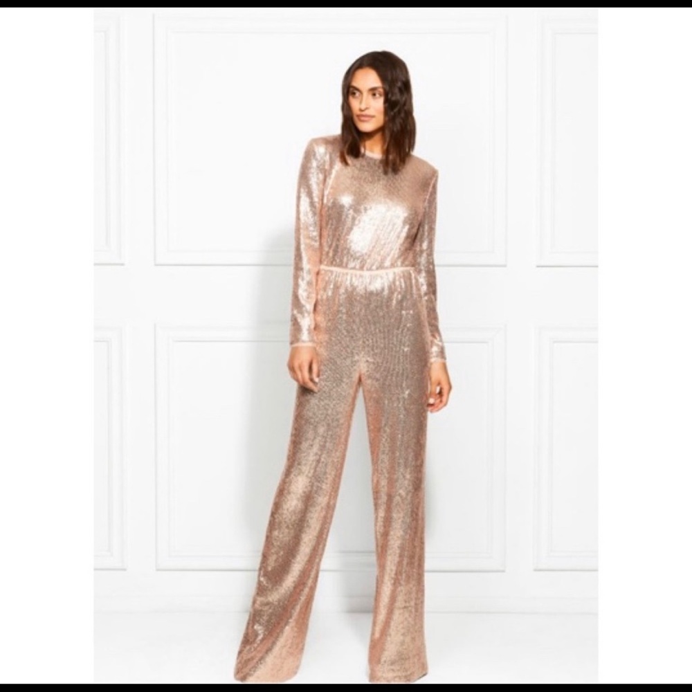 Rachel Zoe Noelle Fluid Sequin Jumpsuit
